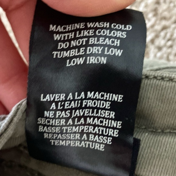 BLANKNYC The Reade Crop Green Crop Skinny Mid Rise Cargo Pants Size 27 - Picture 8 of 11